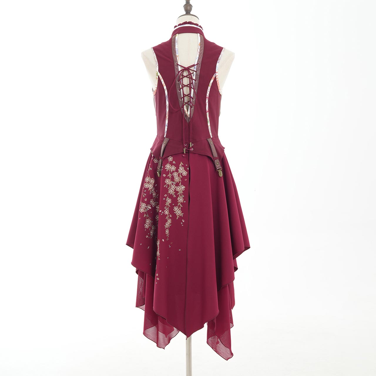 輝夜生々の間 vest one-piece dress