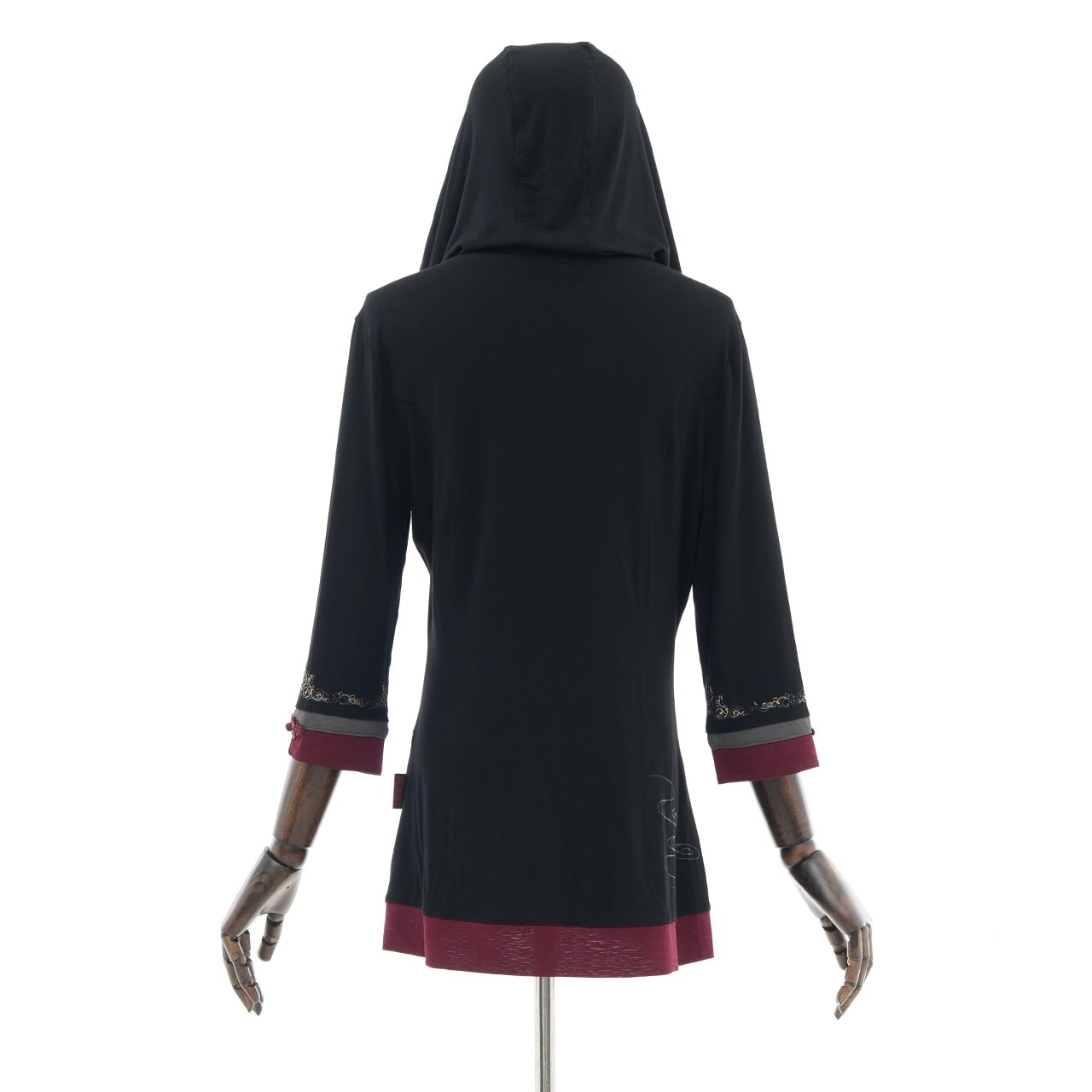手毬猫和 Temari cat Japanese chain zip hoodie