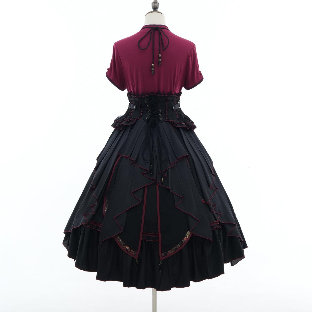 月影ノ華 Moonlight Blossom Cut-and-Sew Top