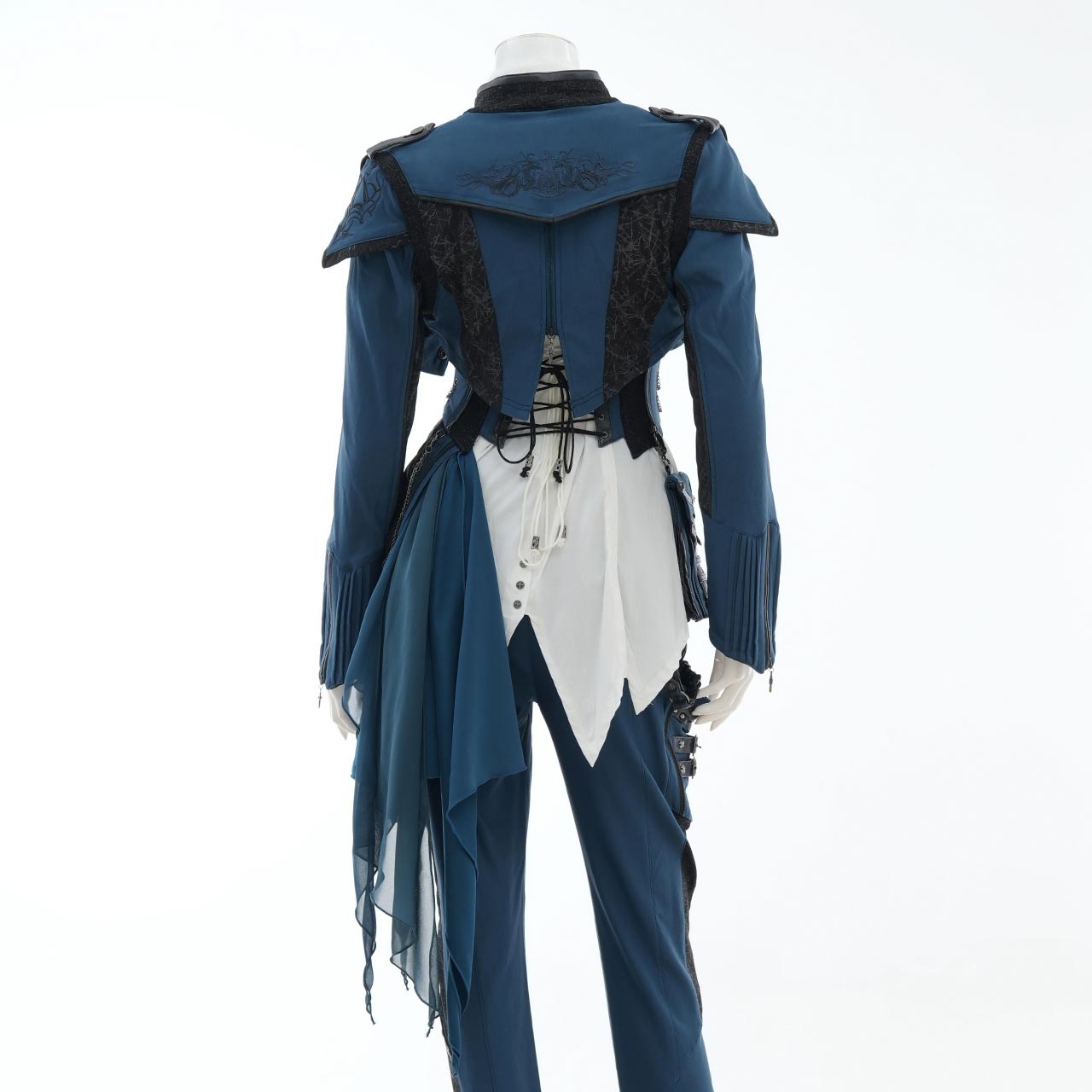 Remnants of Silent Depth Corset Skirt with Pockets