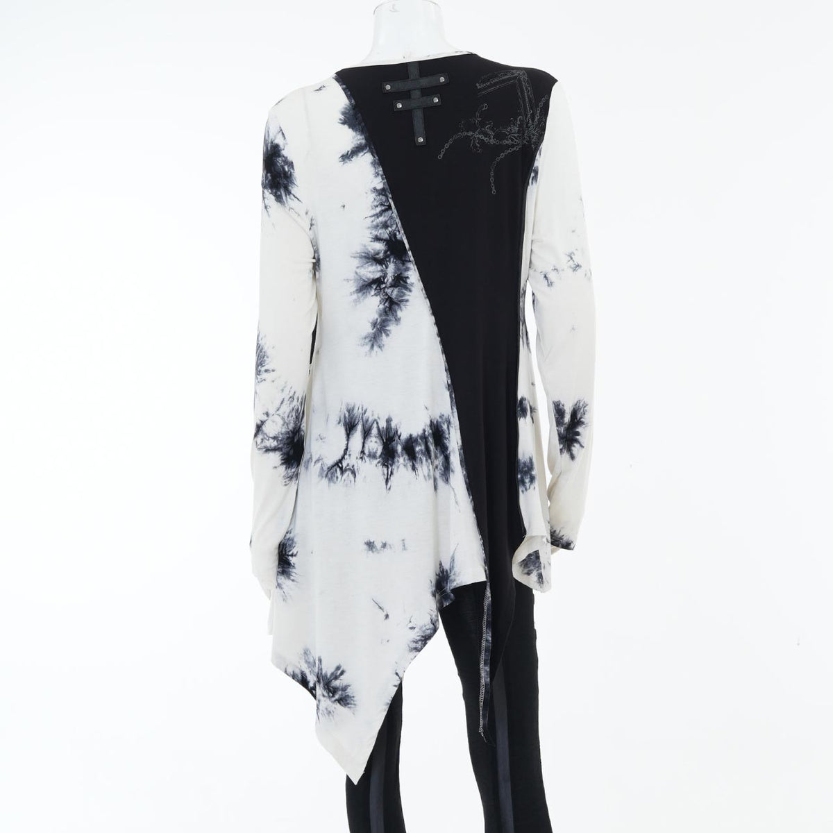 Ashes of the Elysium Asymmetrical Cut-and-Sew Top
