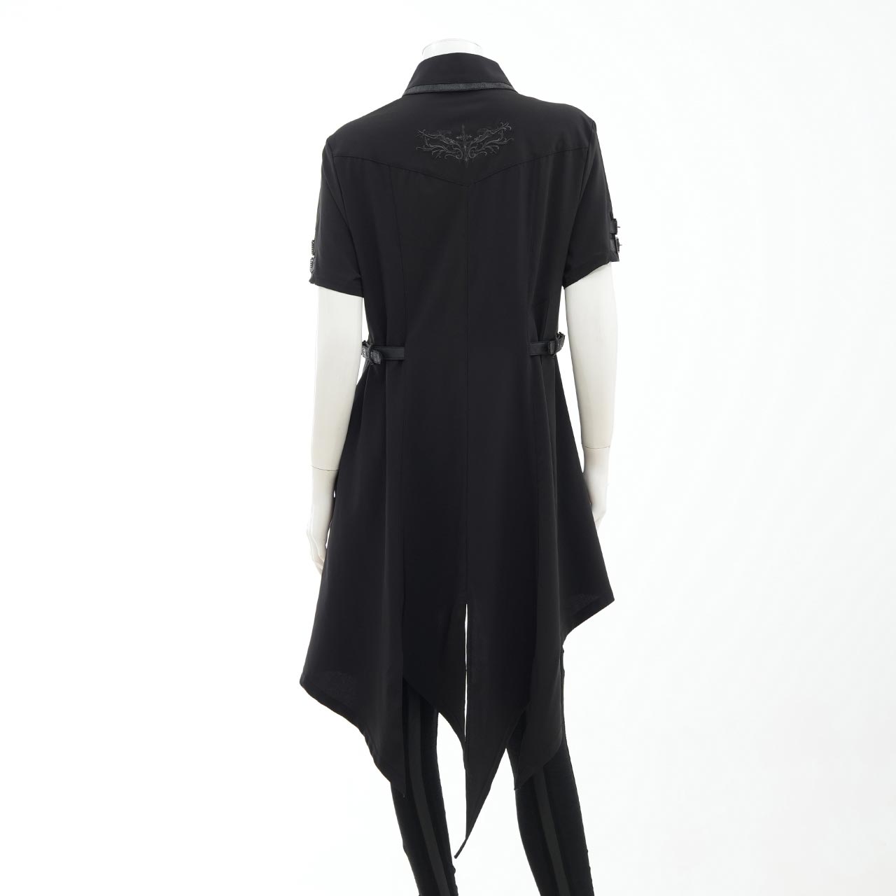 Ashes of the Elysium Short-Sleeve Long Blouse
