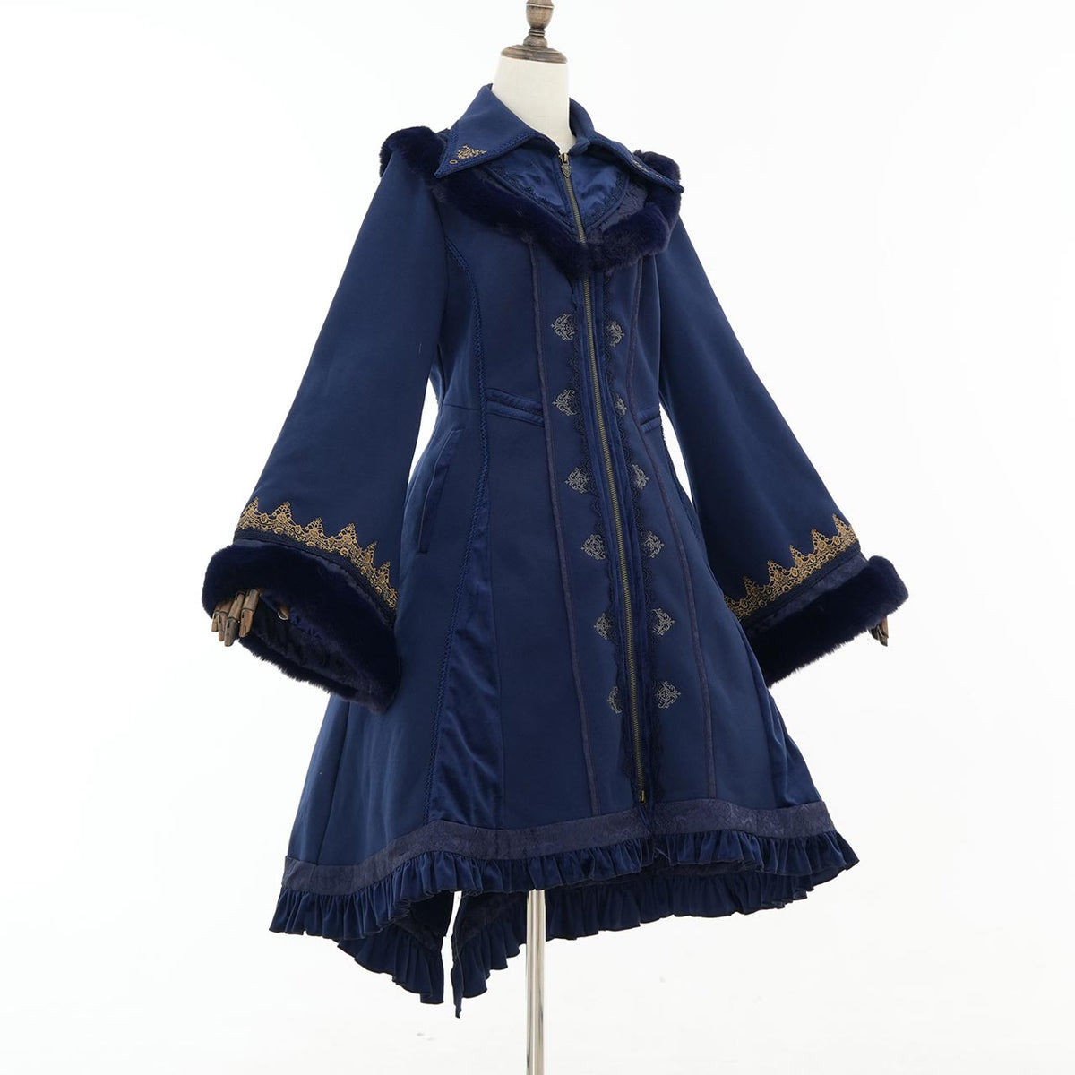 Sogno di una Ballerina Fleece-Lined Coat 【L】