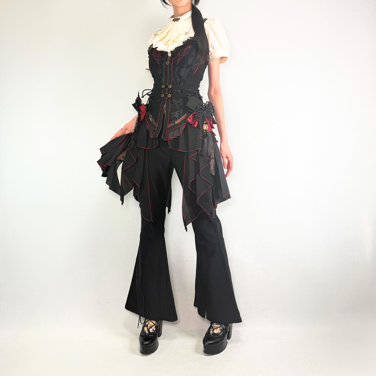 月光幻華 Bustier One-piece dress 【M】