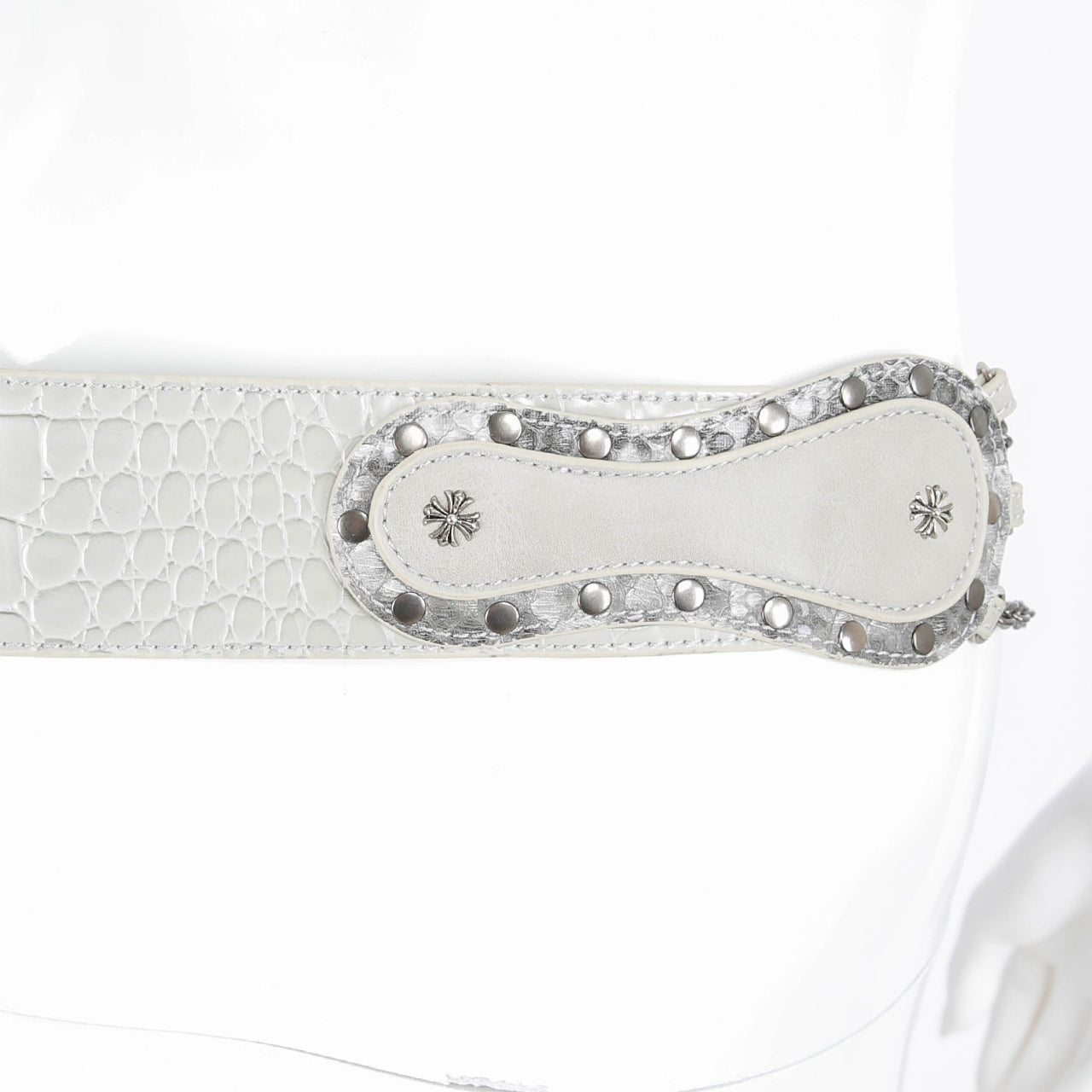 Snakeskin Chain Belt  9992909r