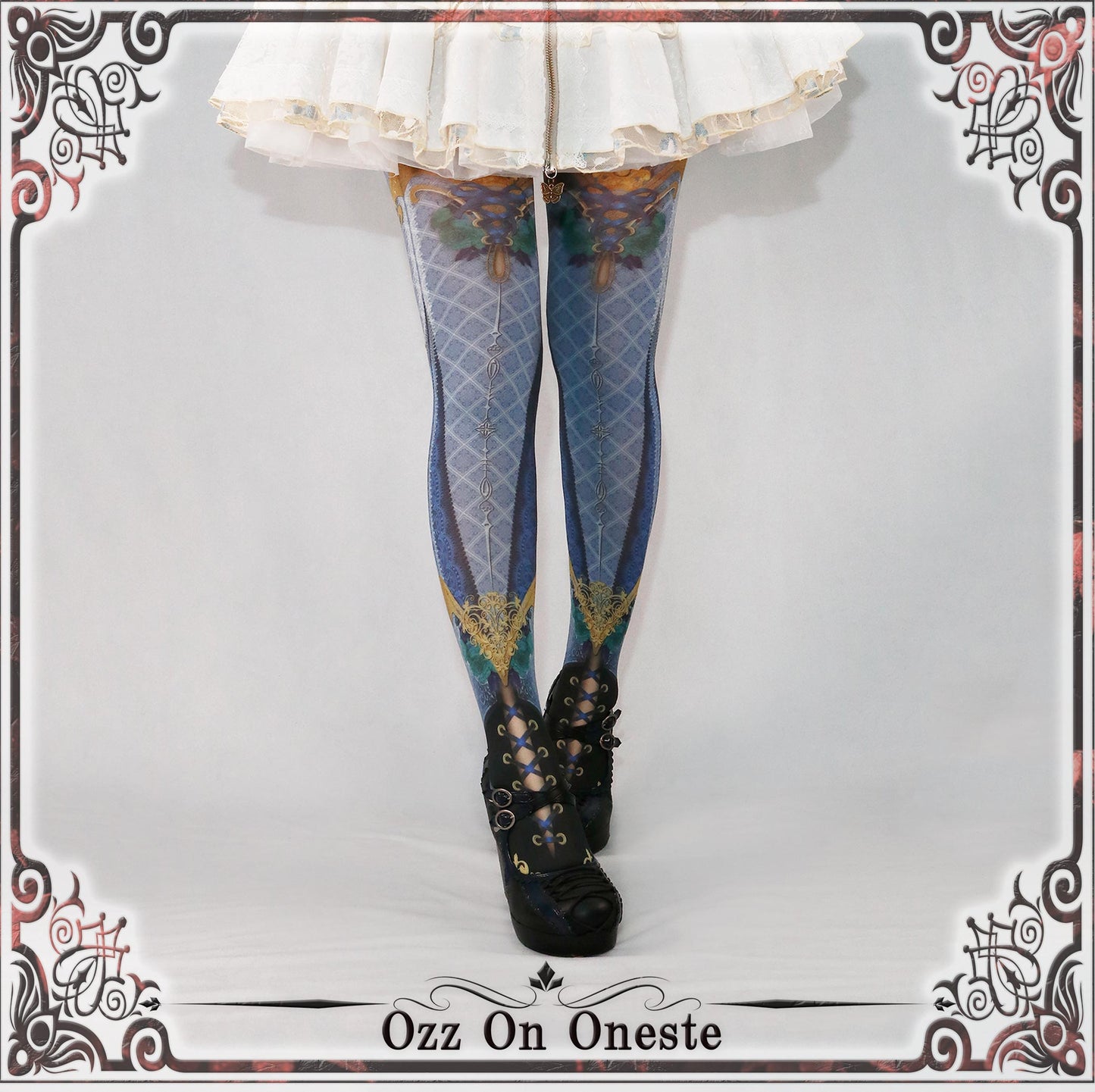 Precious Rose Tights ozt-45