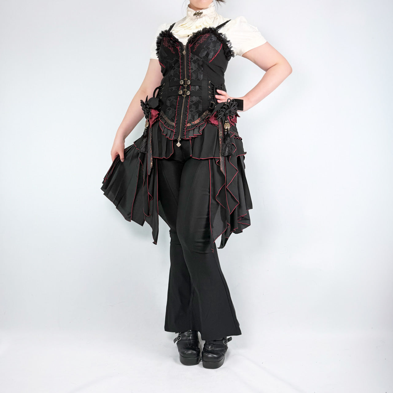 月光幻華 Bustier One-piece dress 【L】
