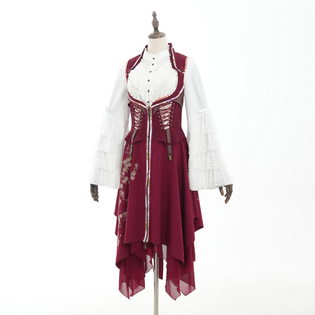 輝夜生々の間 vest one-piece dress