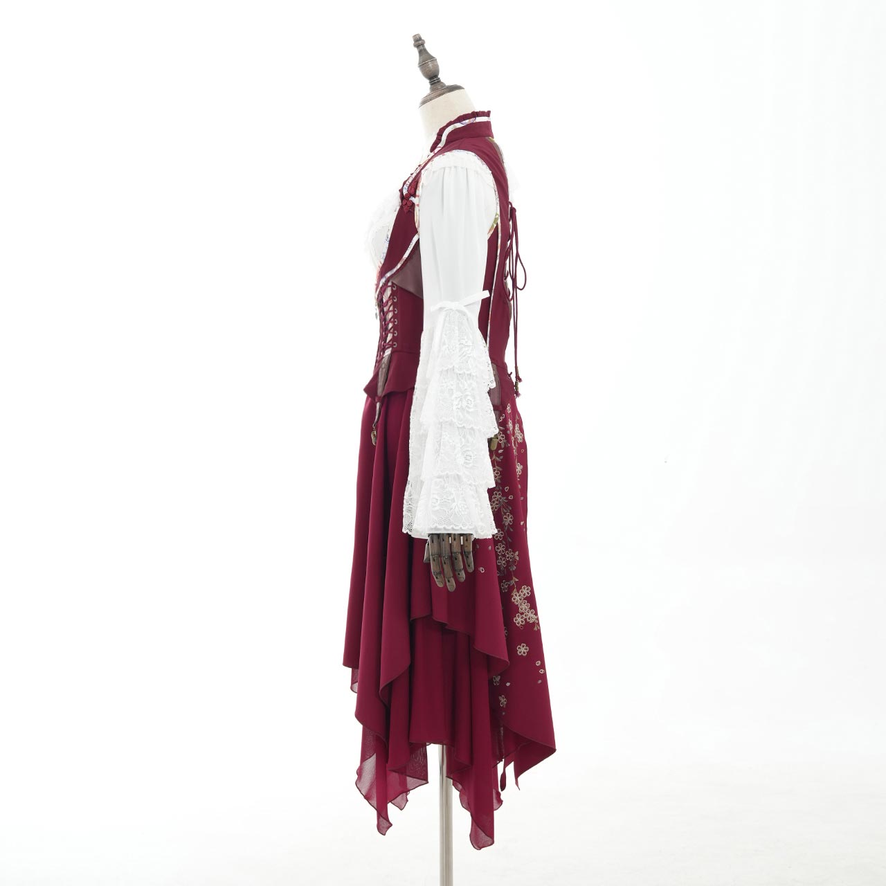 輝夜生々の間 vest one-piece dress