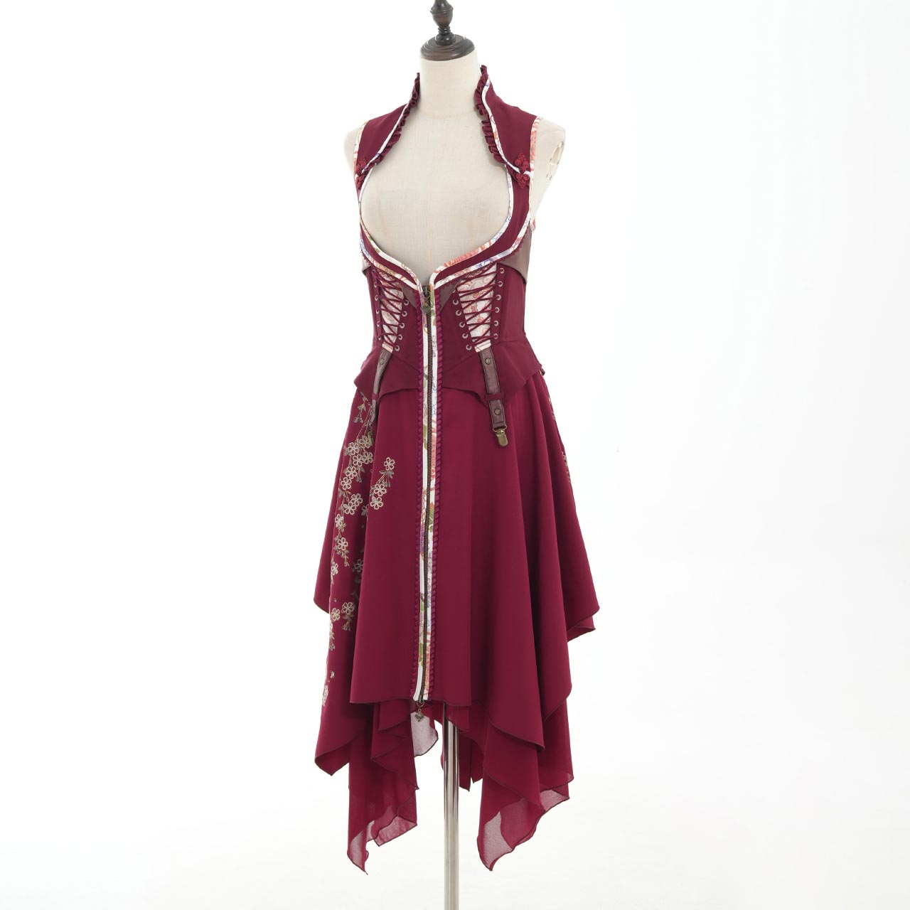 輝夜生々の間 vest one-piece dress