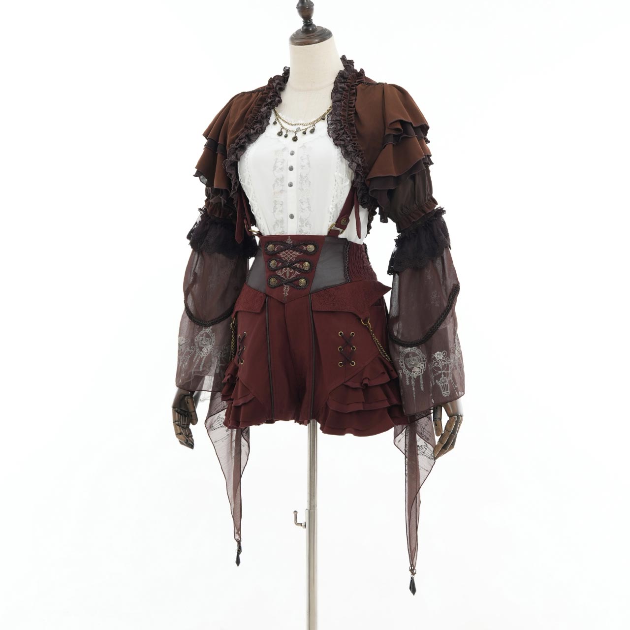 Larme d’Alice 2WAY Frilled bolero