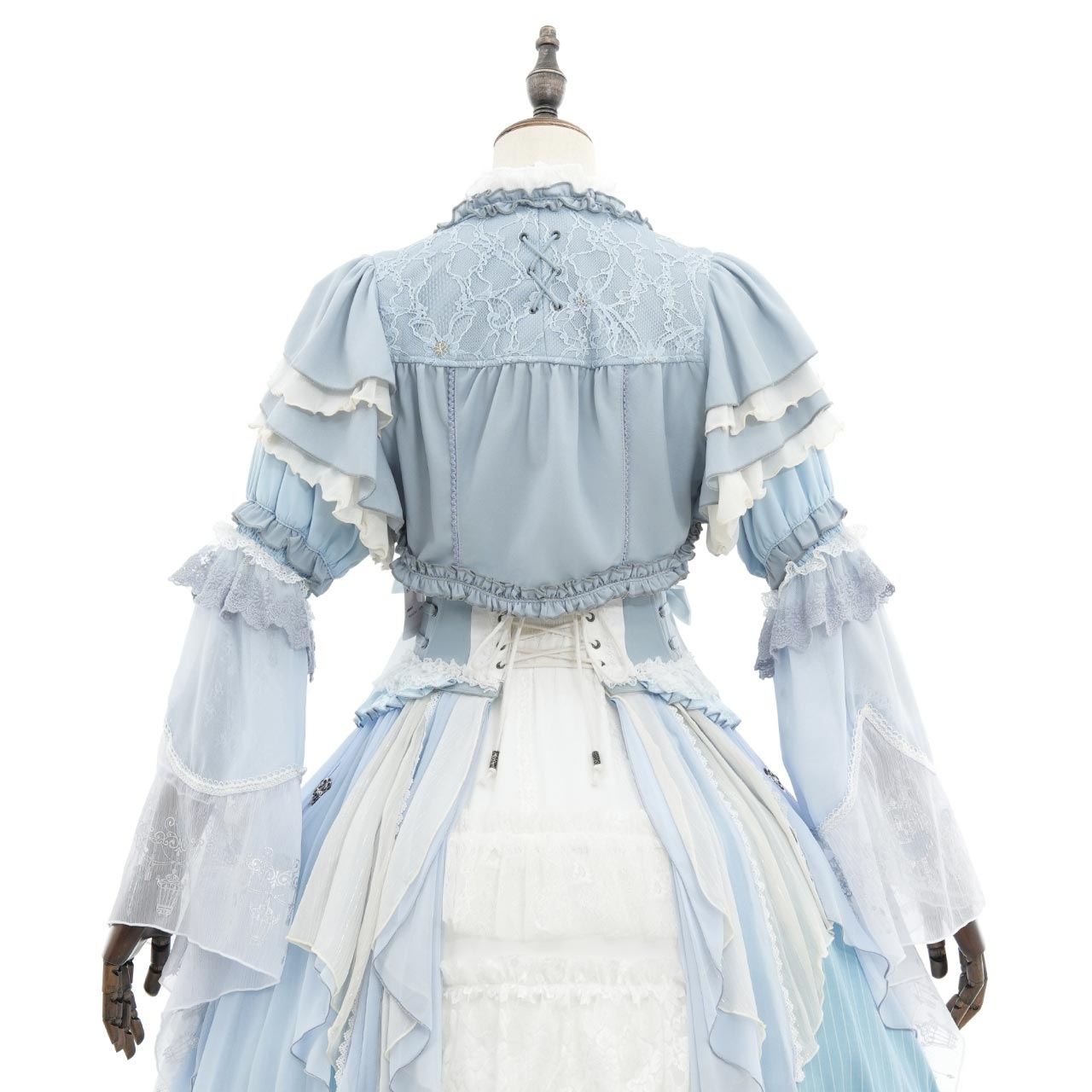 Larme d’Alice 雙向荷葉邊罩衫