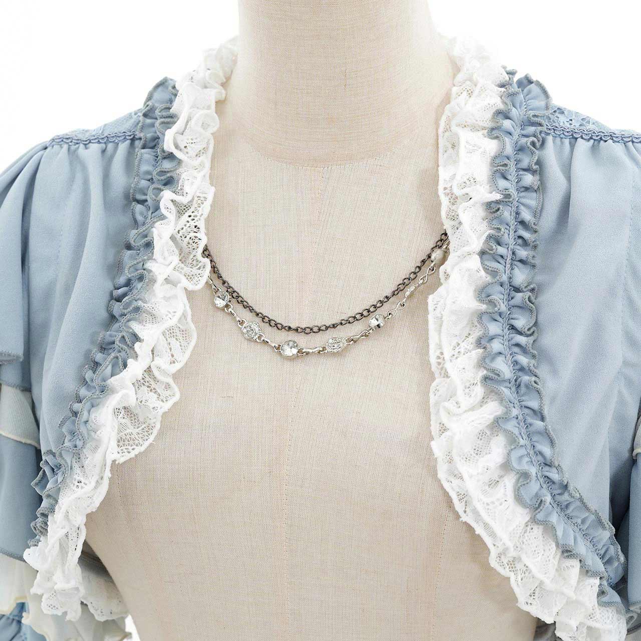 Larme d’Alice 雙向荷葉邊罩衫