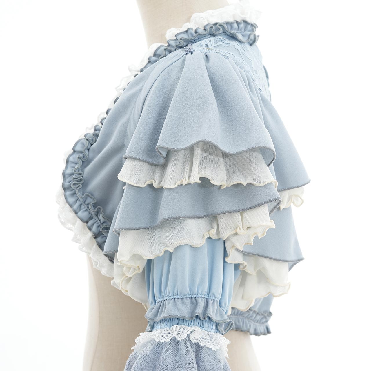 Larme d’Alice 雙向荷葉邊罩衫