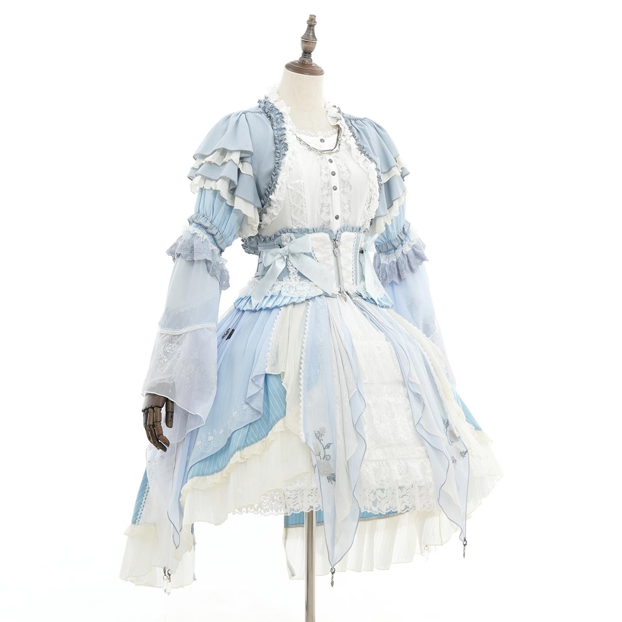 Larme d’Alice 雙向荷葉邊罩衫