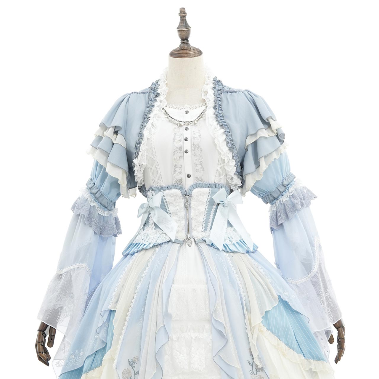 Larme d’Alice 雙向荷葉邊罩衫