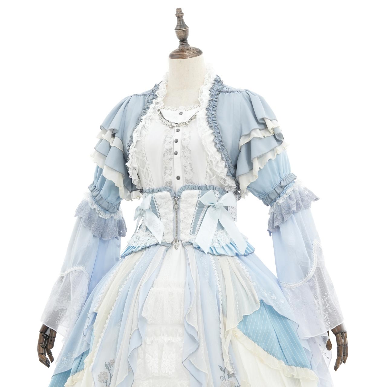 Larme d’Alice 雙向荷葉邊罩衫