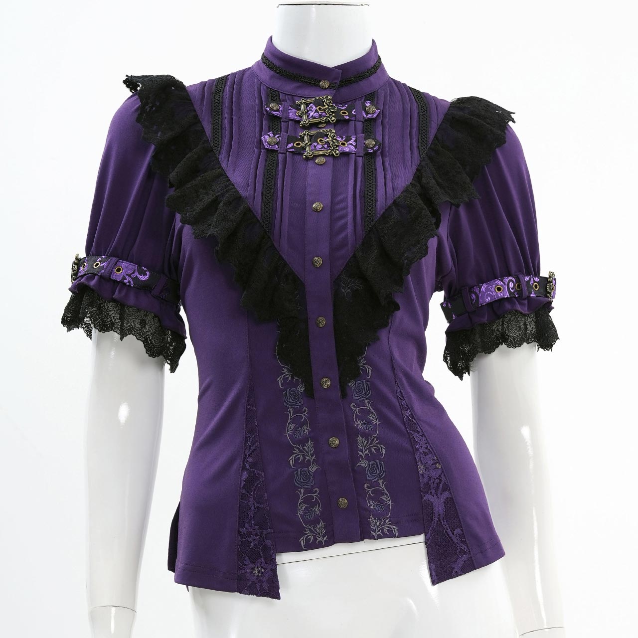 Larme d’Alice 釦環2WAY襯衫