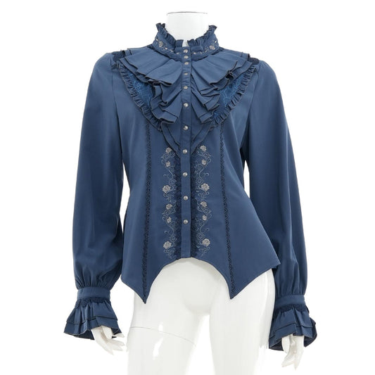 Larme d’Alice Frill blouse【L】