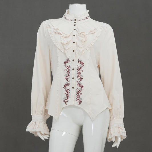 Larme d’Alice Frill blouse【L】