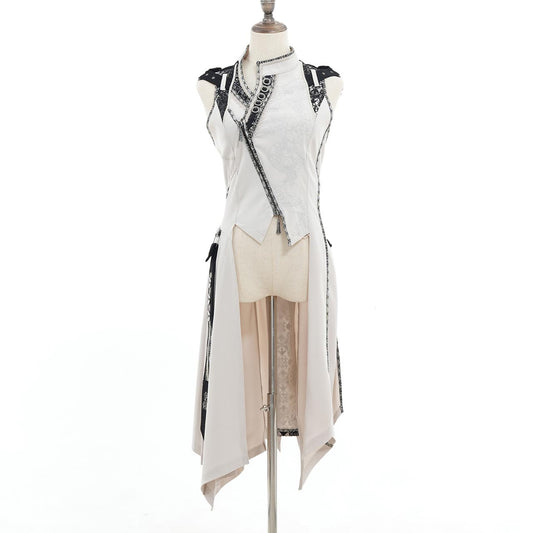 琉球浪漫物語～第三章～龍鱗Asymmetrical Long Vest
