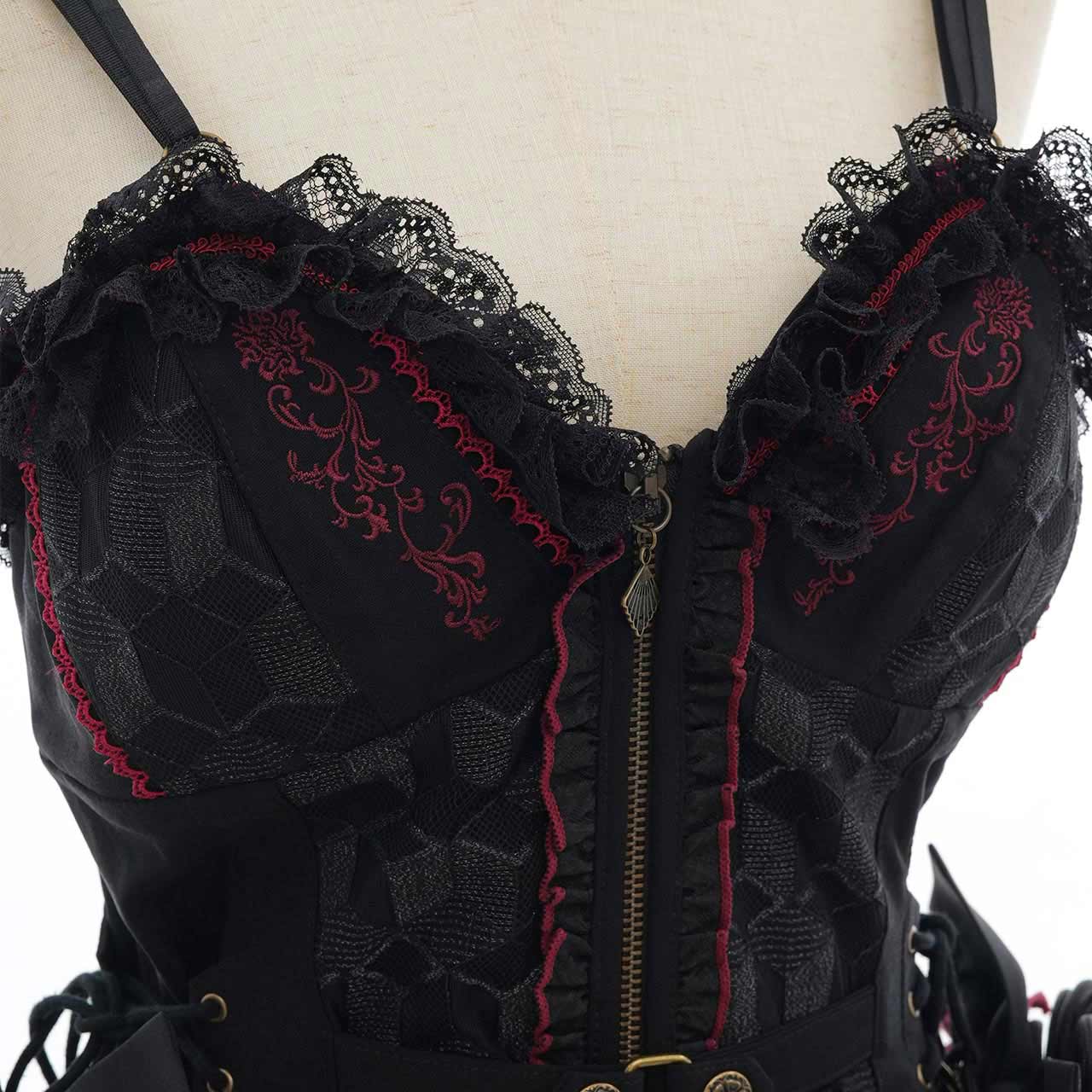 月光幻華 Bustier One-piece dress 【L】