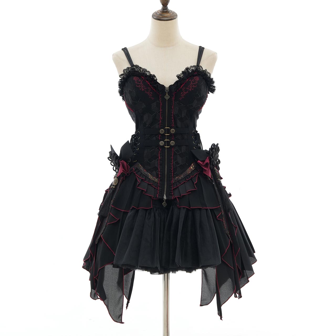 月光幻華 Bustier One-piece dress 【M】