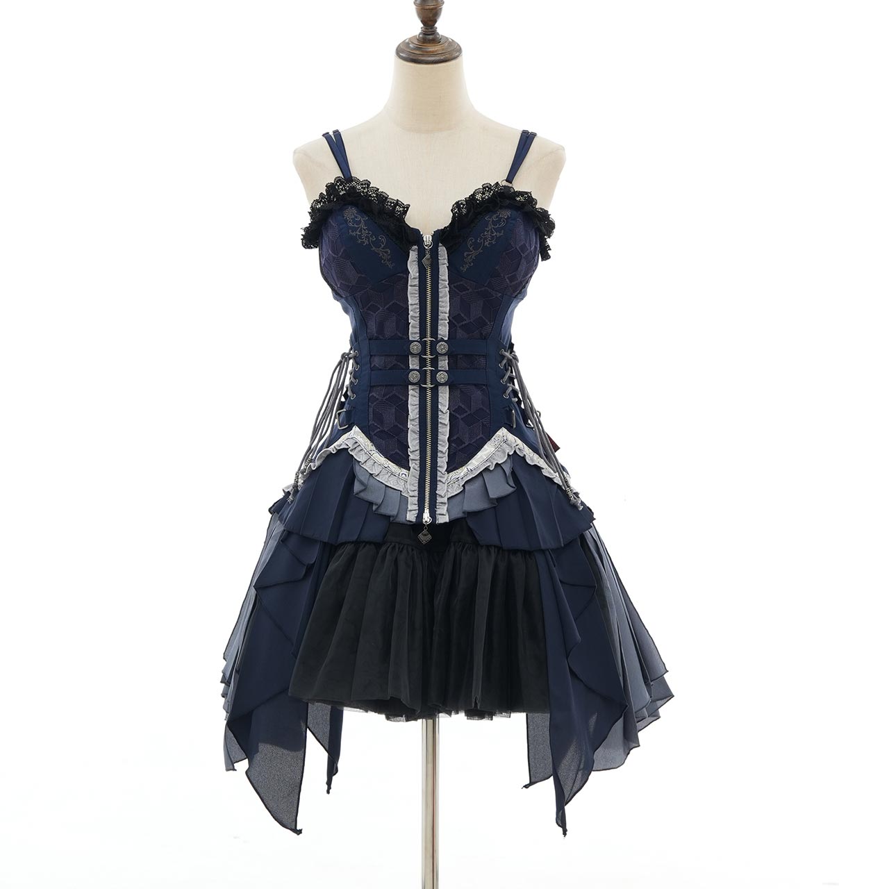 月光幻華 Bustier One-piece dress 【L】