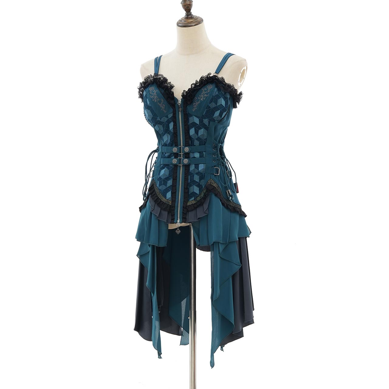 月光幻華 Bustier One-piece dress 【L】
