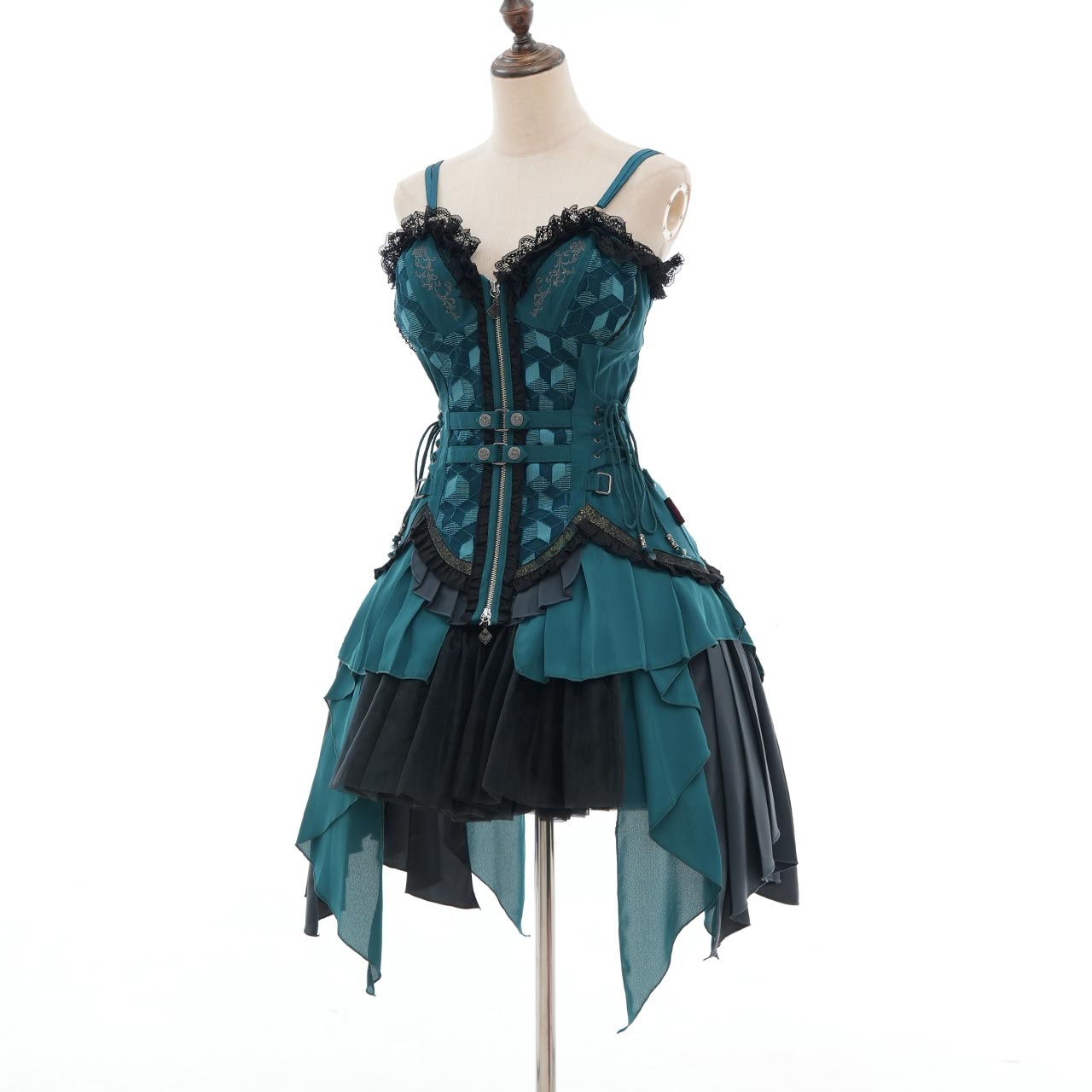 月光幻華 Bustier One-piece dress 【L】