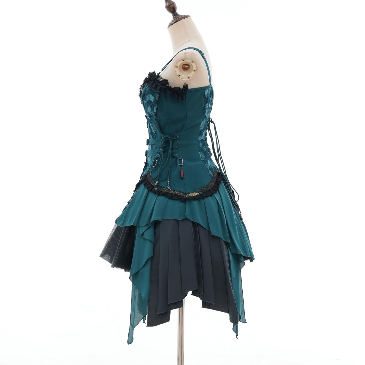 月光幻華 Bustier One-piece dress 【L】