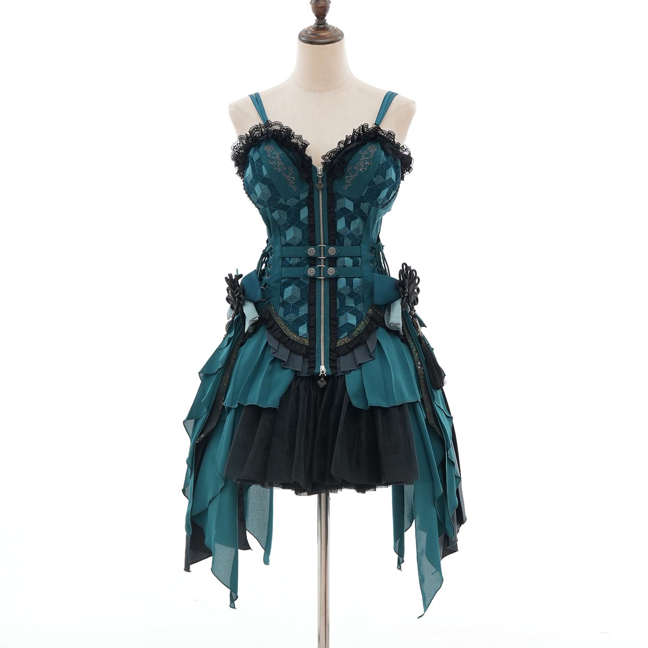 月光幻華 Bustier One-piece dress 【L】