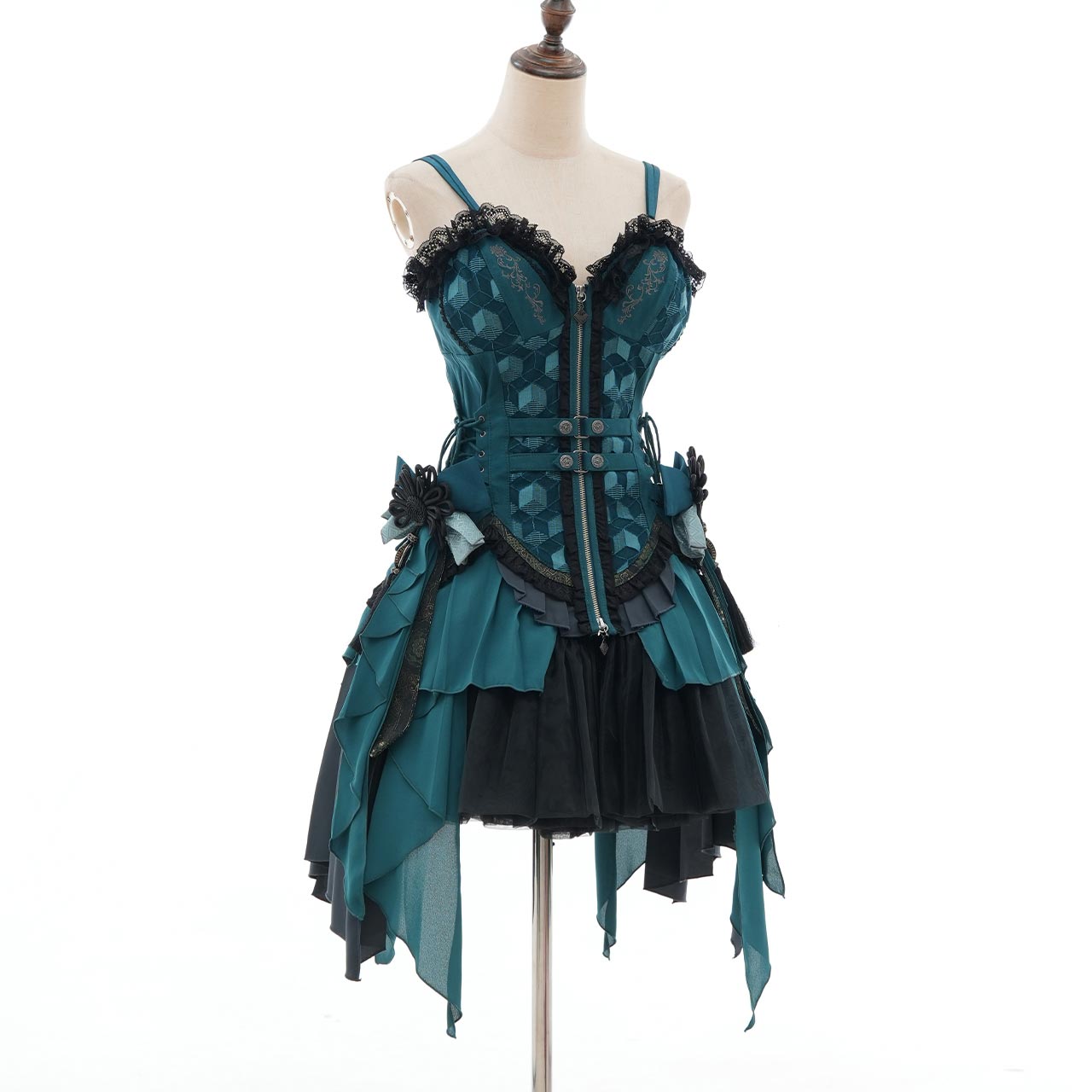 月光幻華 Bustier One-piece dress 【L】