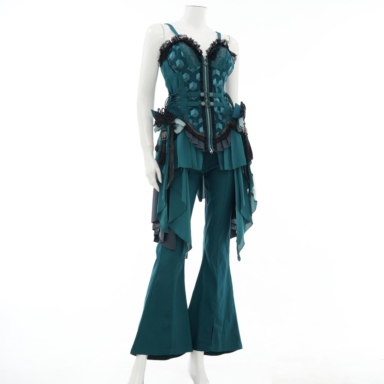 月光幻華 Bustier One-piece dress 【L】