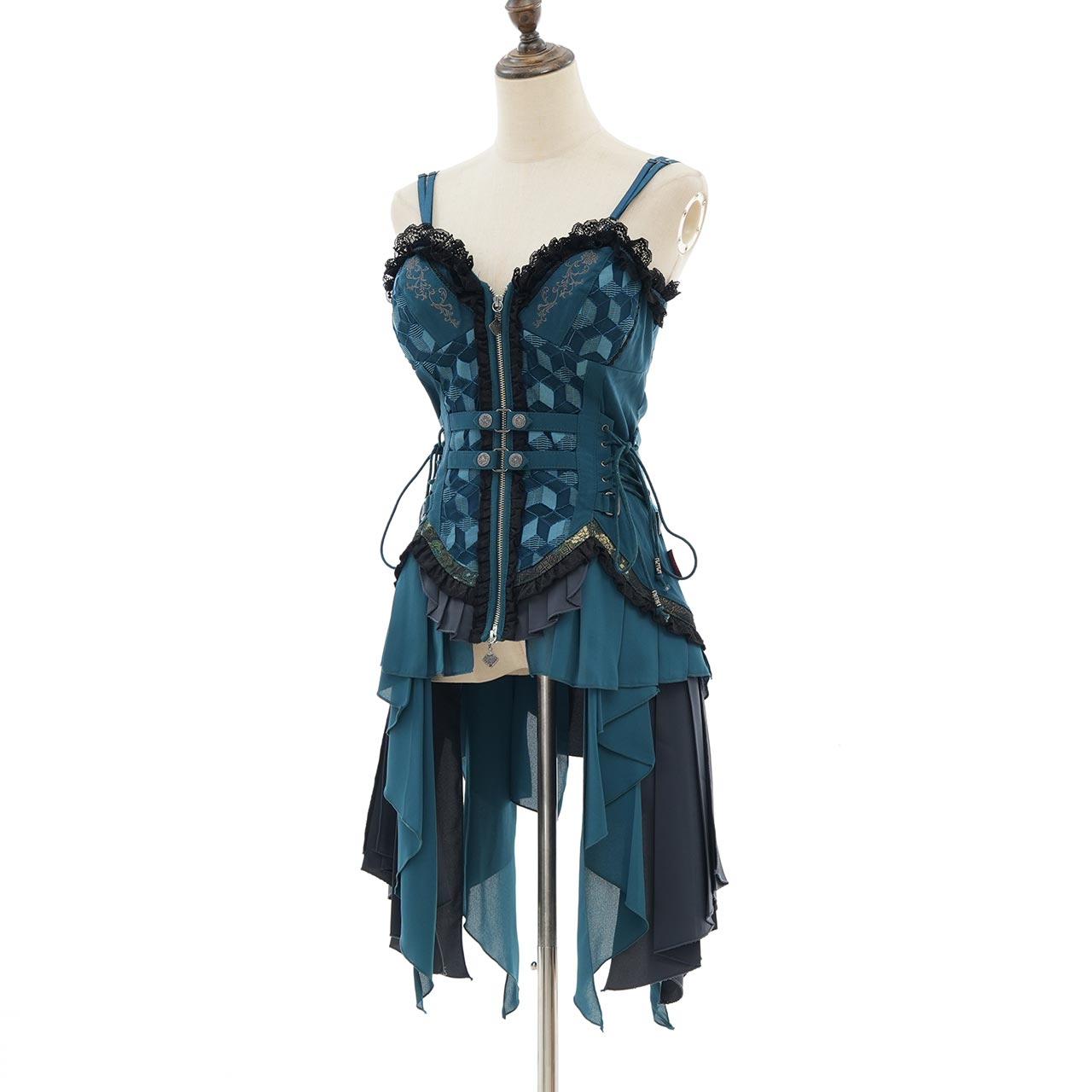 月光幻華 Bustier One-piece dress 【M】