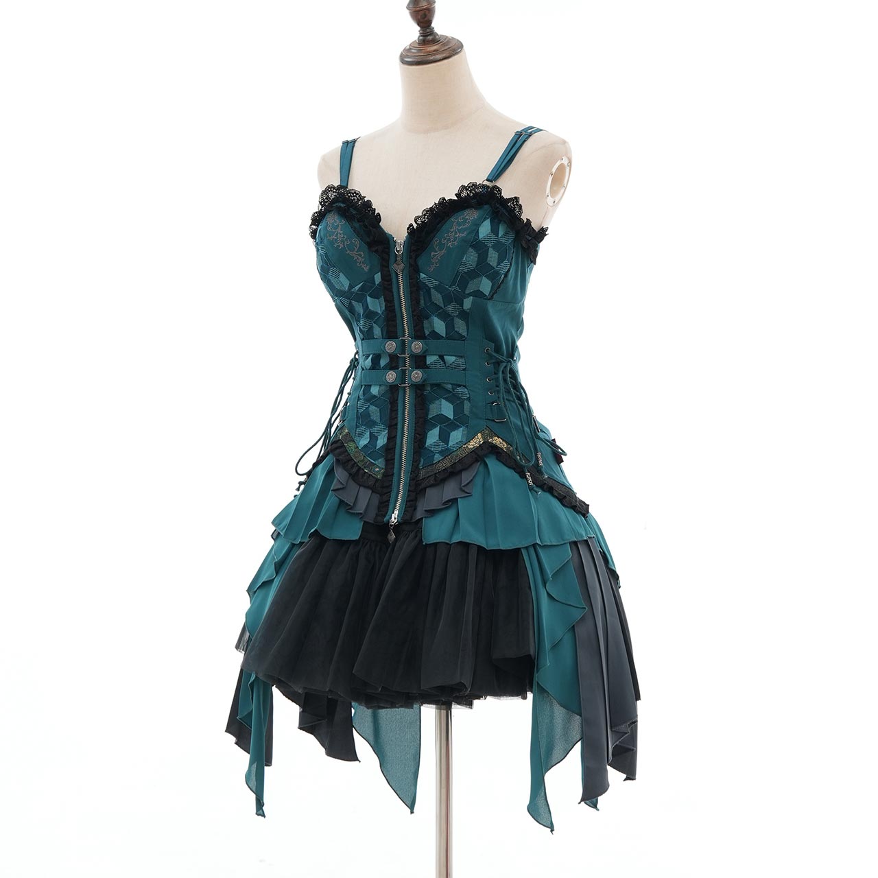 月光幻華 Bustier One-piece dress 【M】