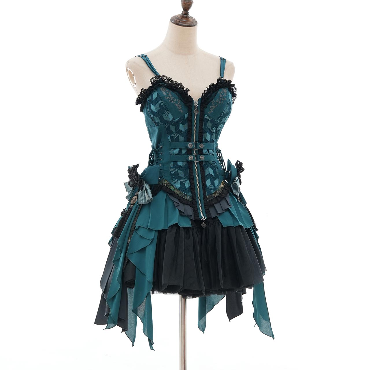 月光幻華 Bustier One-piece dress 【M】