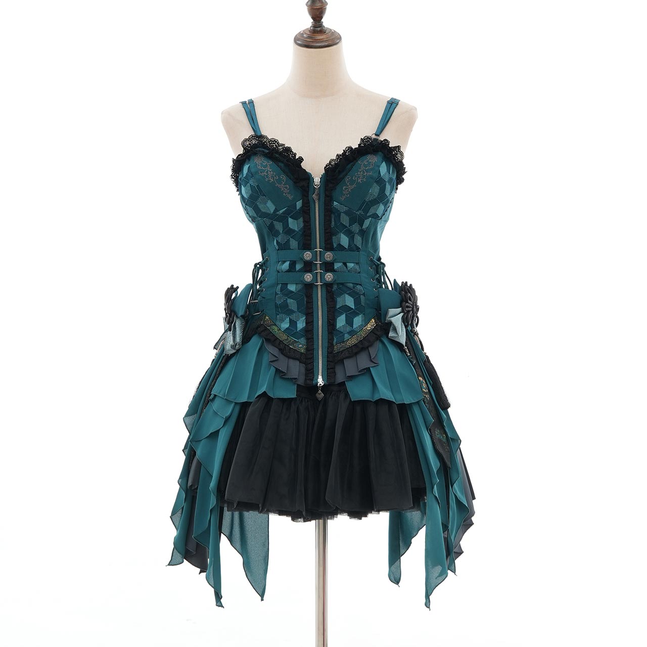 月光幻華 Bustier One-piece dress 【M】
