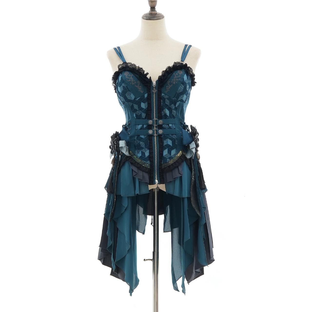 月光幻華 Bustier One-piece dress 【M】