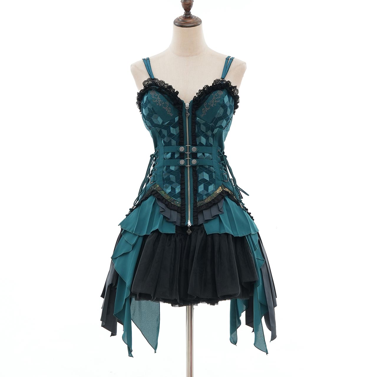 月光幻華 Bustier One-piece dress 【M】