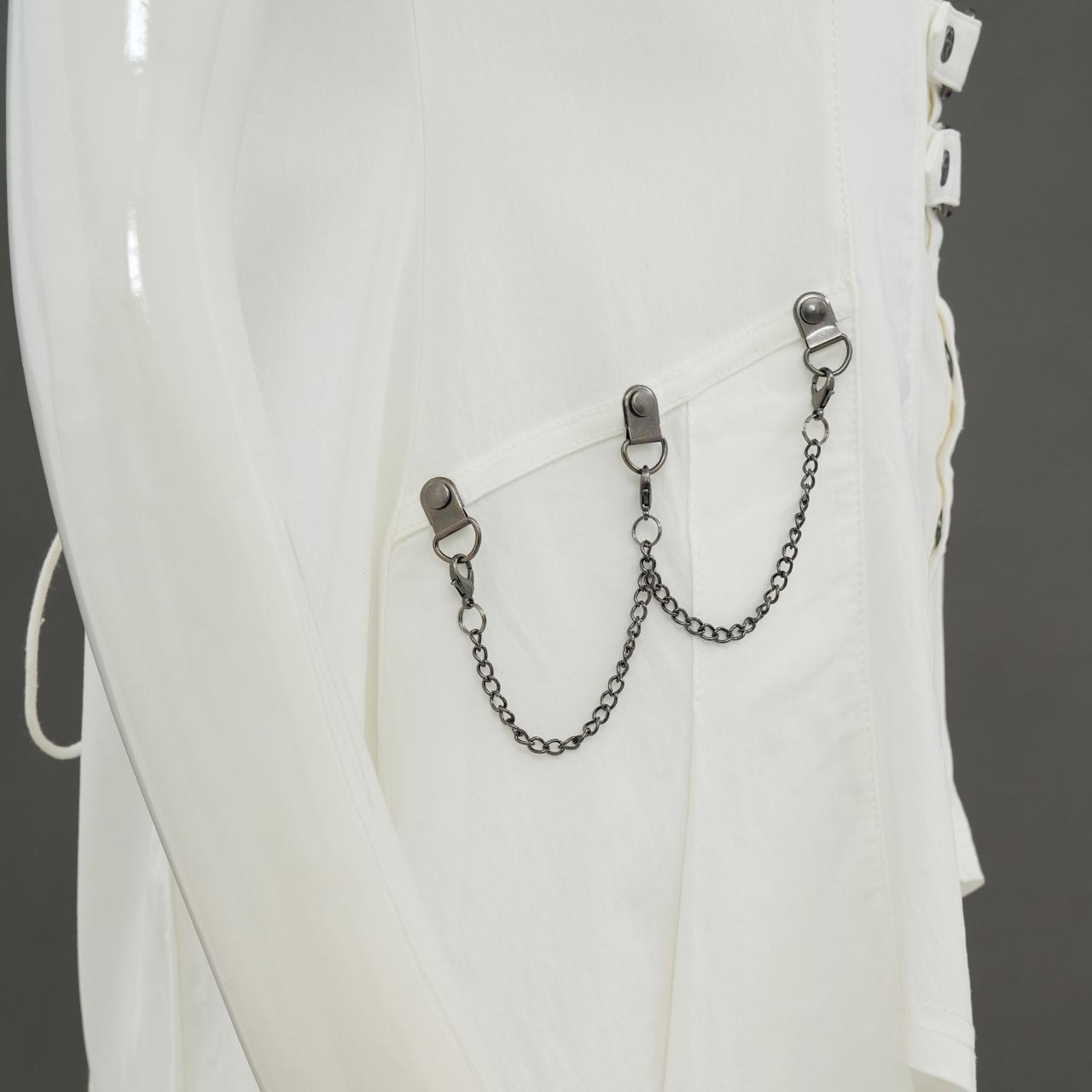 Remnants of Silent Depth Short-Sleeve Blouse