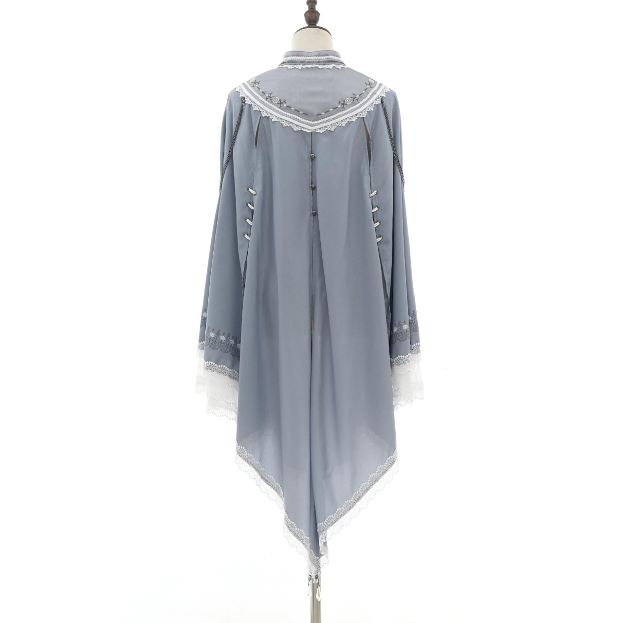 Whimsical Rosy Cats Cat Ear Cape