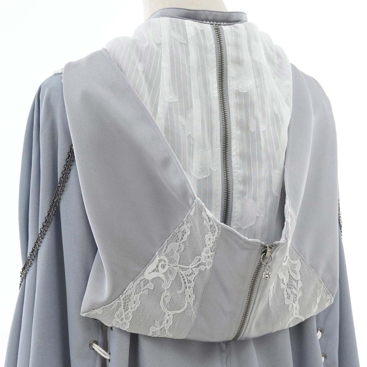 Whimsical Rosy Cats Cat Ear Cape