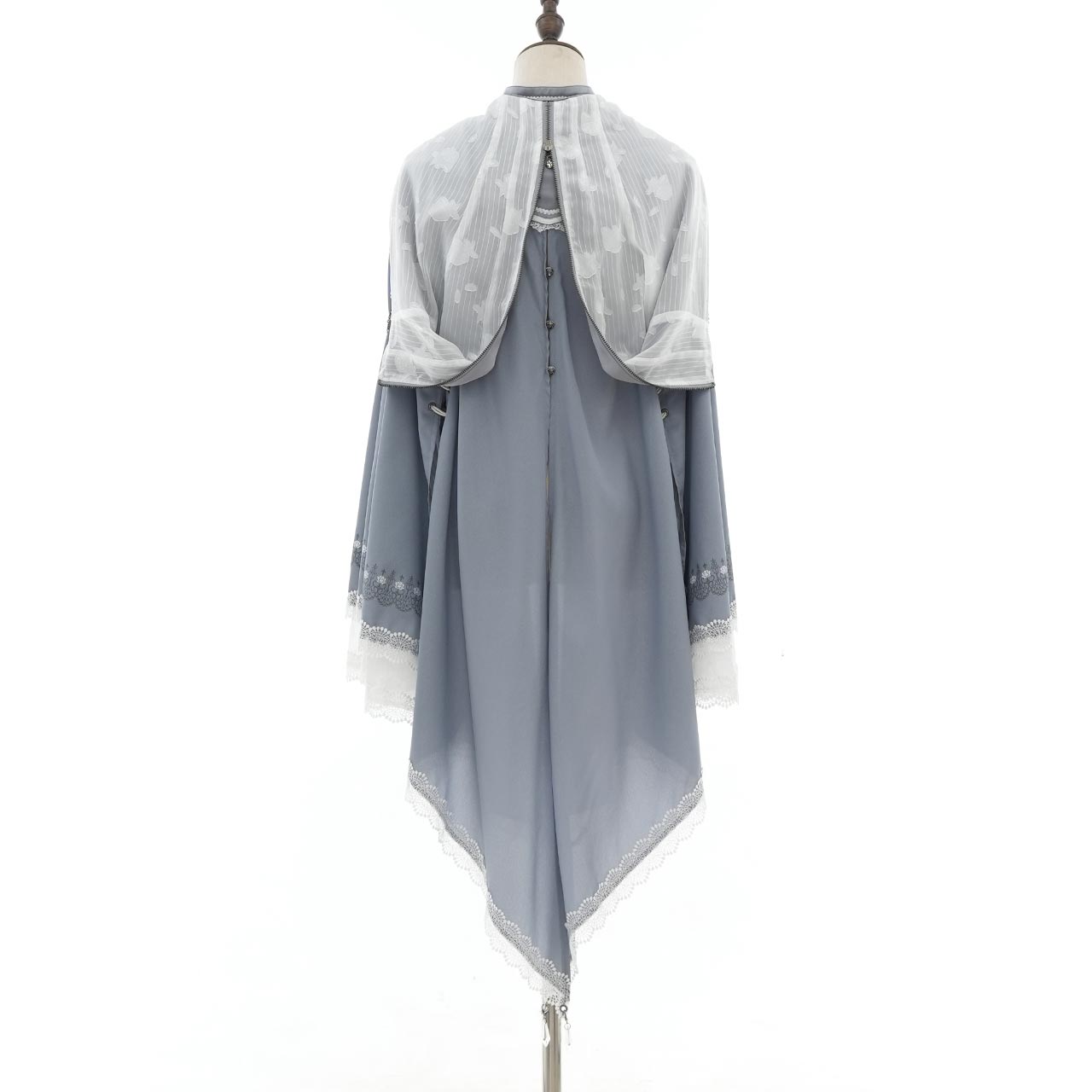 Whimsical Rosy Cats Cat Ear Cape