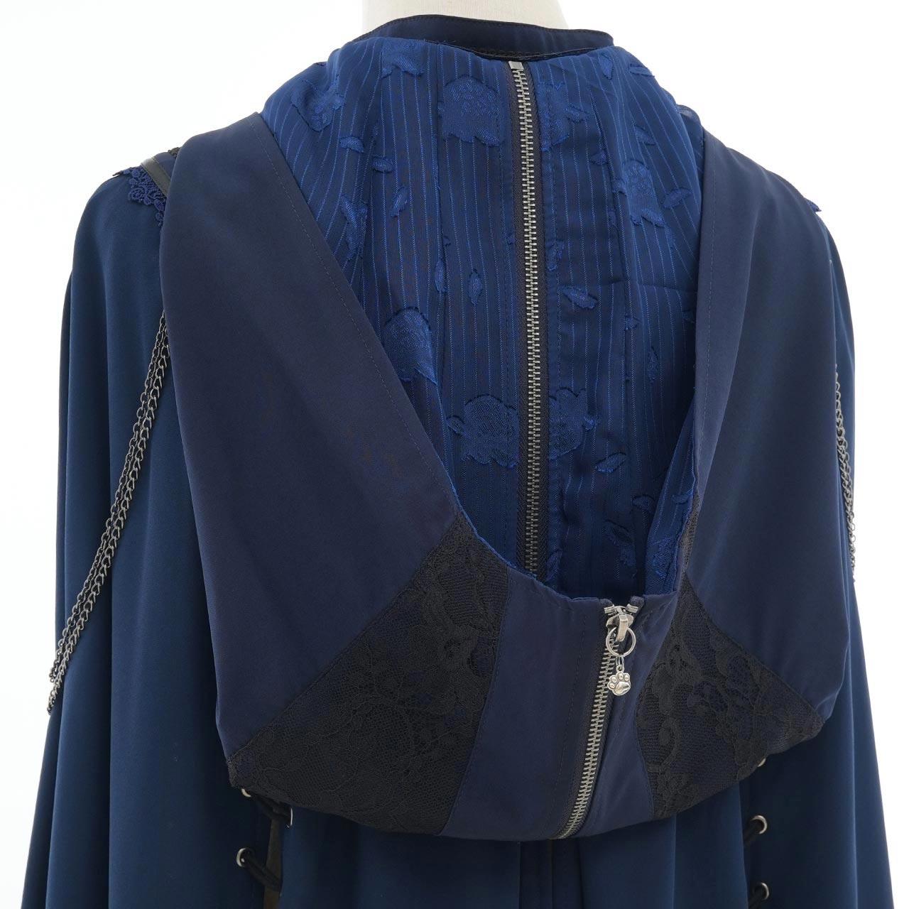 Whimsical Rosy Cats Cat Ear Cape