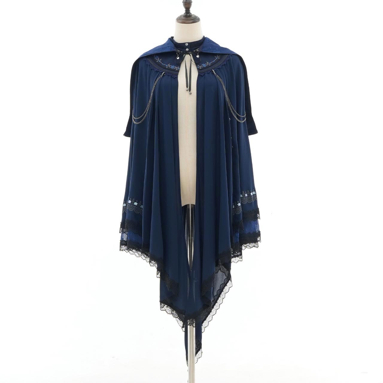 Whimsical Rosy Cats Cat Ear Cape