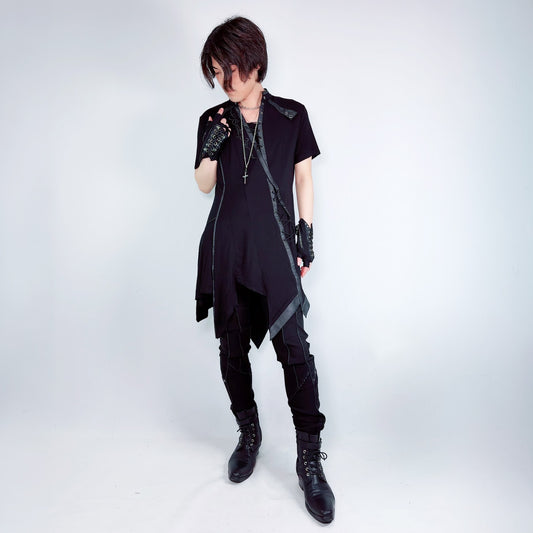 Remnants of Silent Depth Asymmetrical pullover