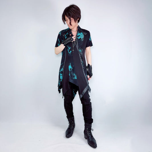 Remnants of Silent Depth Asymmetrical pullover