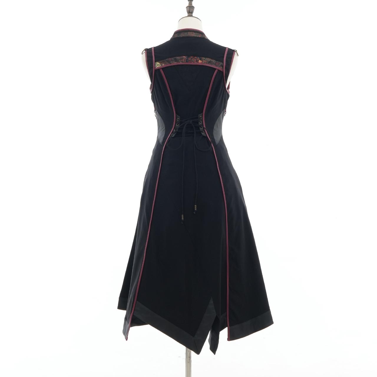月光幻華 Asymmetrical Long Gilet 【M】