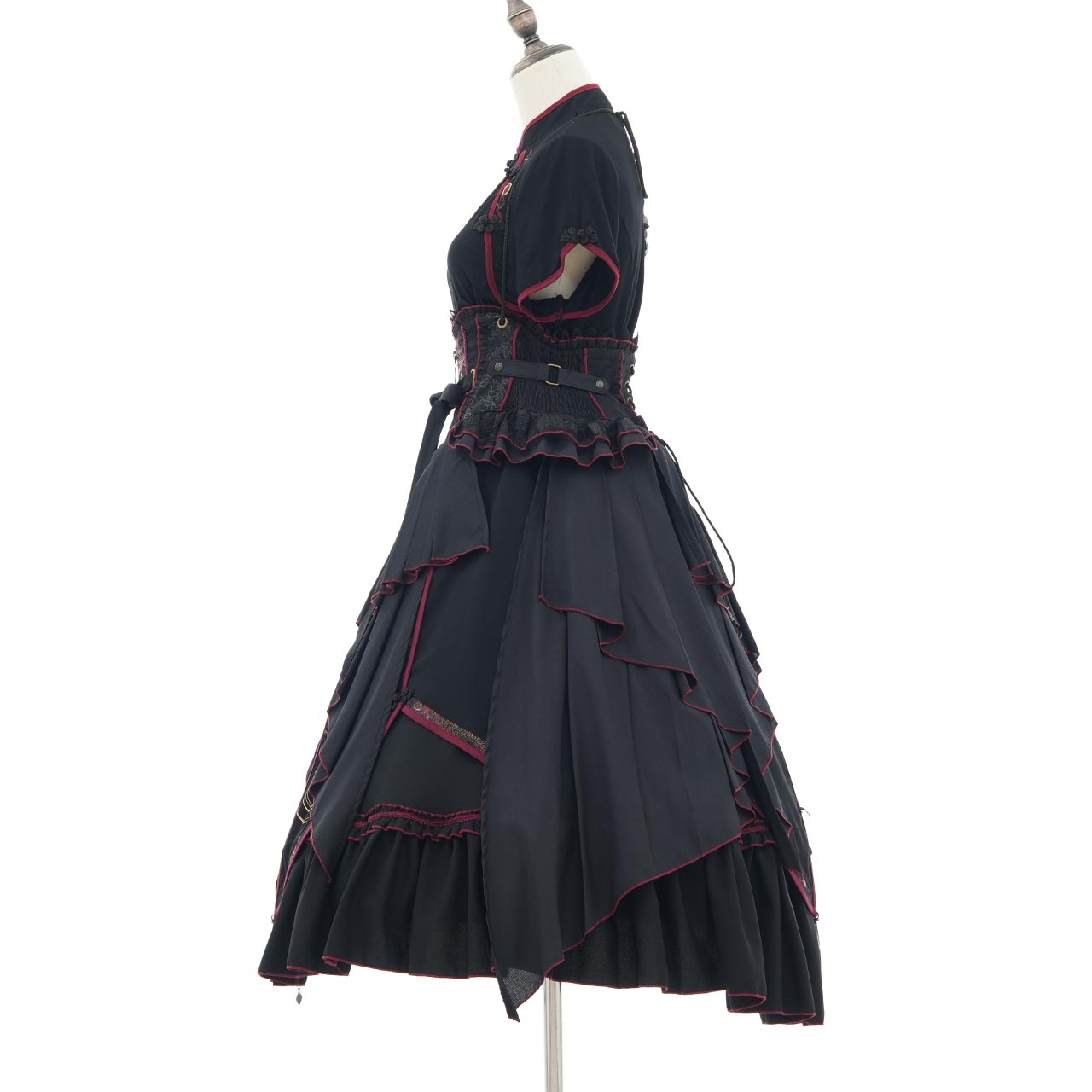 月影ノ華 Moonlight Blossom Cut-and-Sew Top